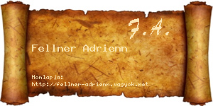 Fellner Adrienn névjegykártya